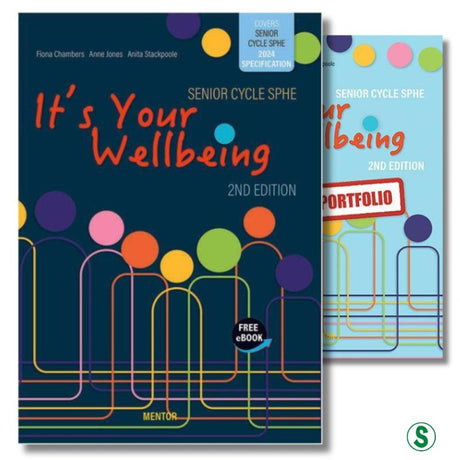 It's Your Wellbeing - Textbook and Student Portfolio - Set - 2nd / New Edition (2025) by Mentor Books on Schoolbooks.ie