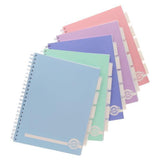 Premto - Pastel A4 200pg 5 Subject Project Book - Asst by Premto on Schoolbooks.ie