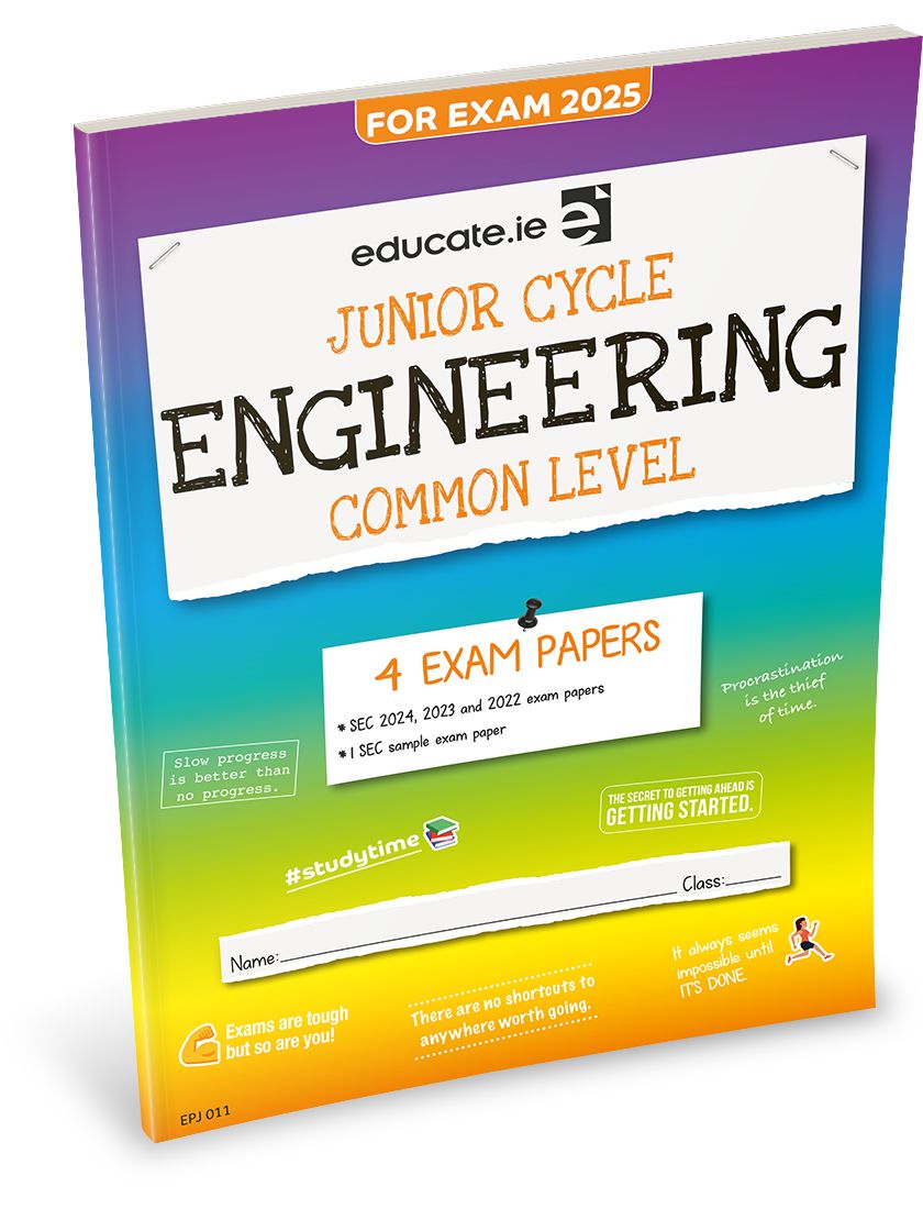 ■ Educate.ie - Exam Papers - Junior Cycle - Engineering - Common Level - Exam 2025 by Educate.ie on Schoolbooks.ie