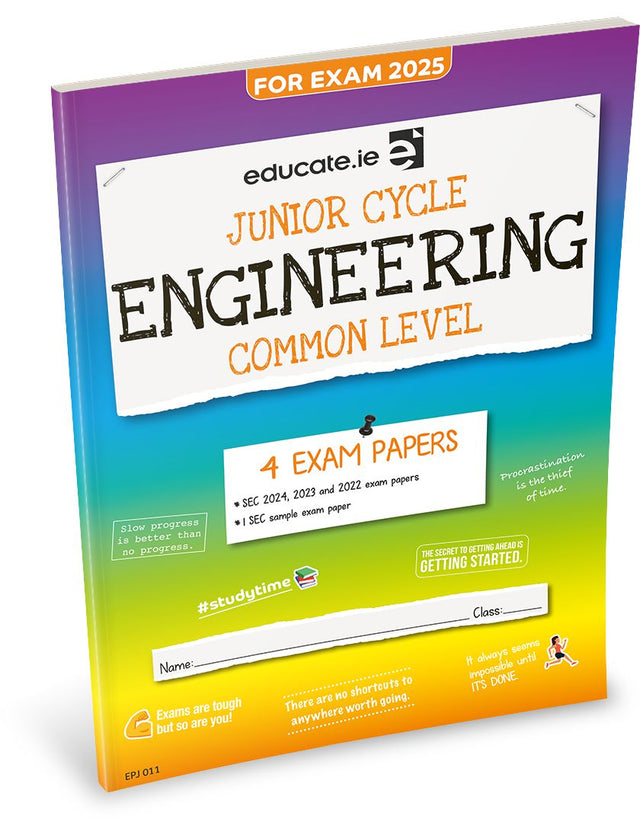 ■ Educate.ie - Exam Papers - Junior Cycle - Engineering - Common Level - Exam 2025 by Educate.ie on Schoolbooks.ie