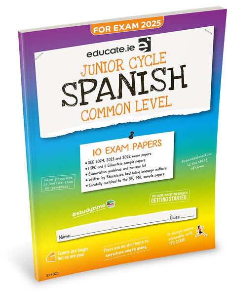 Educate.ie - Exam Papers - Junior Cycle - Spanish - Common Level - Exam 2025 by Educate.ie on Schoolbooks.ie