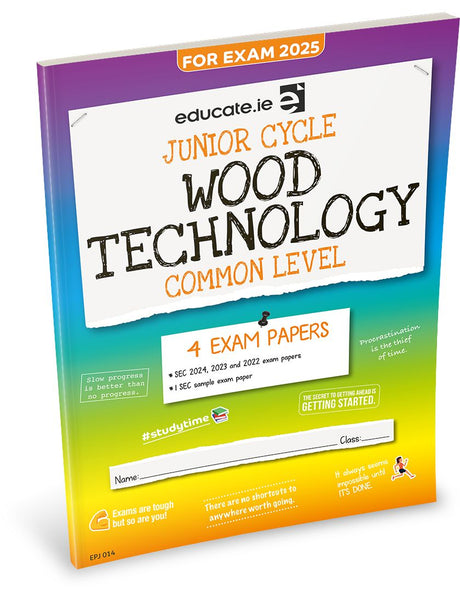 ■ Educate.ie - Exam Papers - Junior Cycle - Wood Technology - Common Level - Exam 2025 by Educate.ie on Schoolbooks.ie