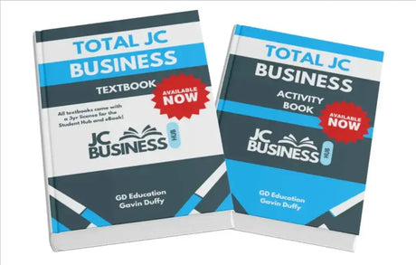 Total JC Business - JC Business Textbook and Activity Book Set (+3yr eBook) by GD Education on Schoolbooks.ie