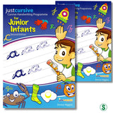 Just Cursive - Handwriting - Junior Infants (Book and Practice Copy Set) by Just Rewards on Schoolbooks.ie