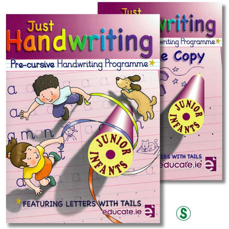 Just Handwriting - Junior Infants by Educate.ie on Schoolbooks.ie