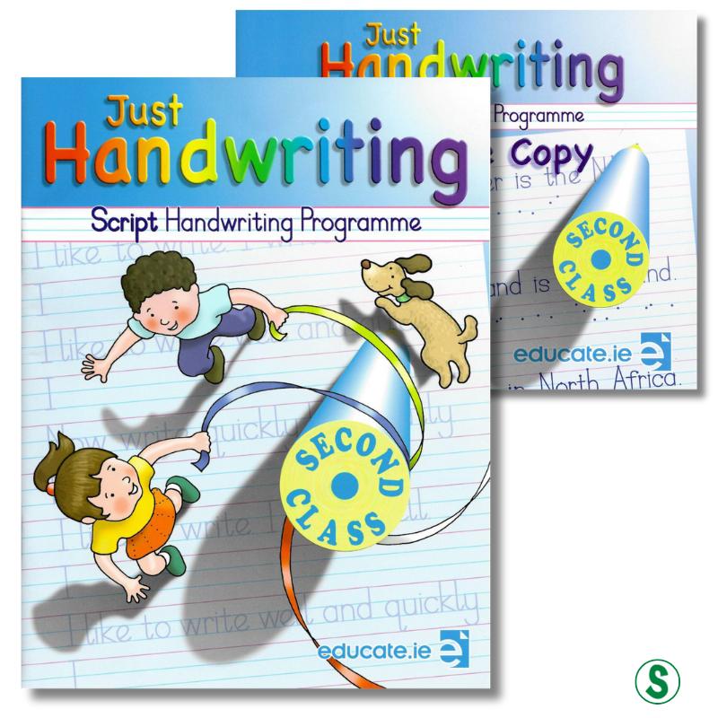 Just Handwriting - 2nd Class - Script Style by Educate.ie on Schoolbooks.ie
