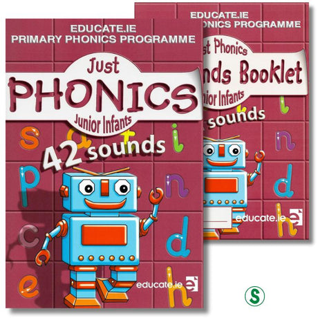Just Phonics - Junior Infants 2 - 42 sounds by Educate.ie on Schoolbooks.ie