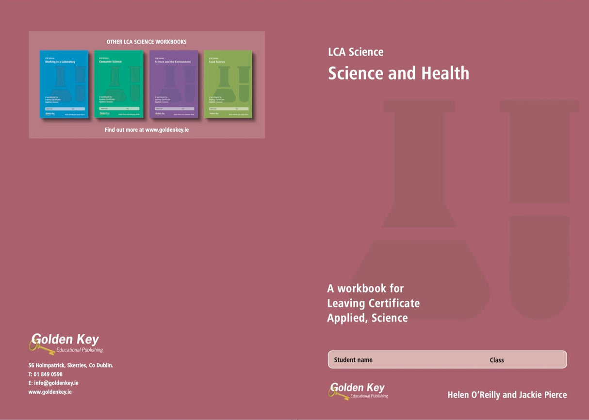 LCA Science - Science and Health by Golden Key on Schoolbooks.ie