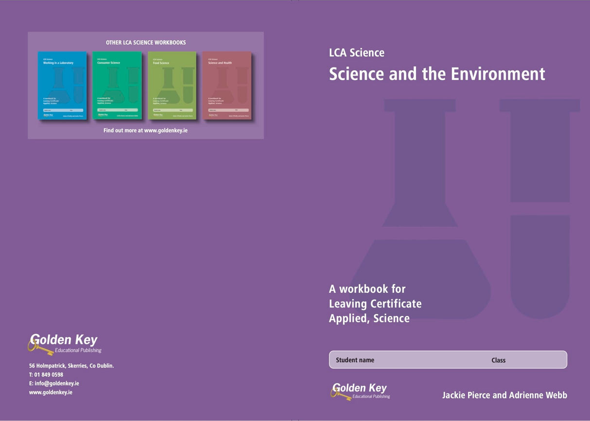 LCA Science - Science and the Environment by Golden Key on Schoolbooks.ie