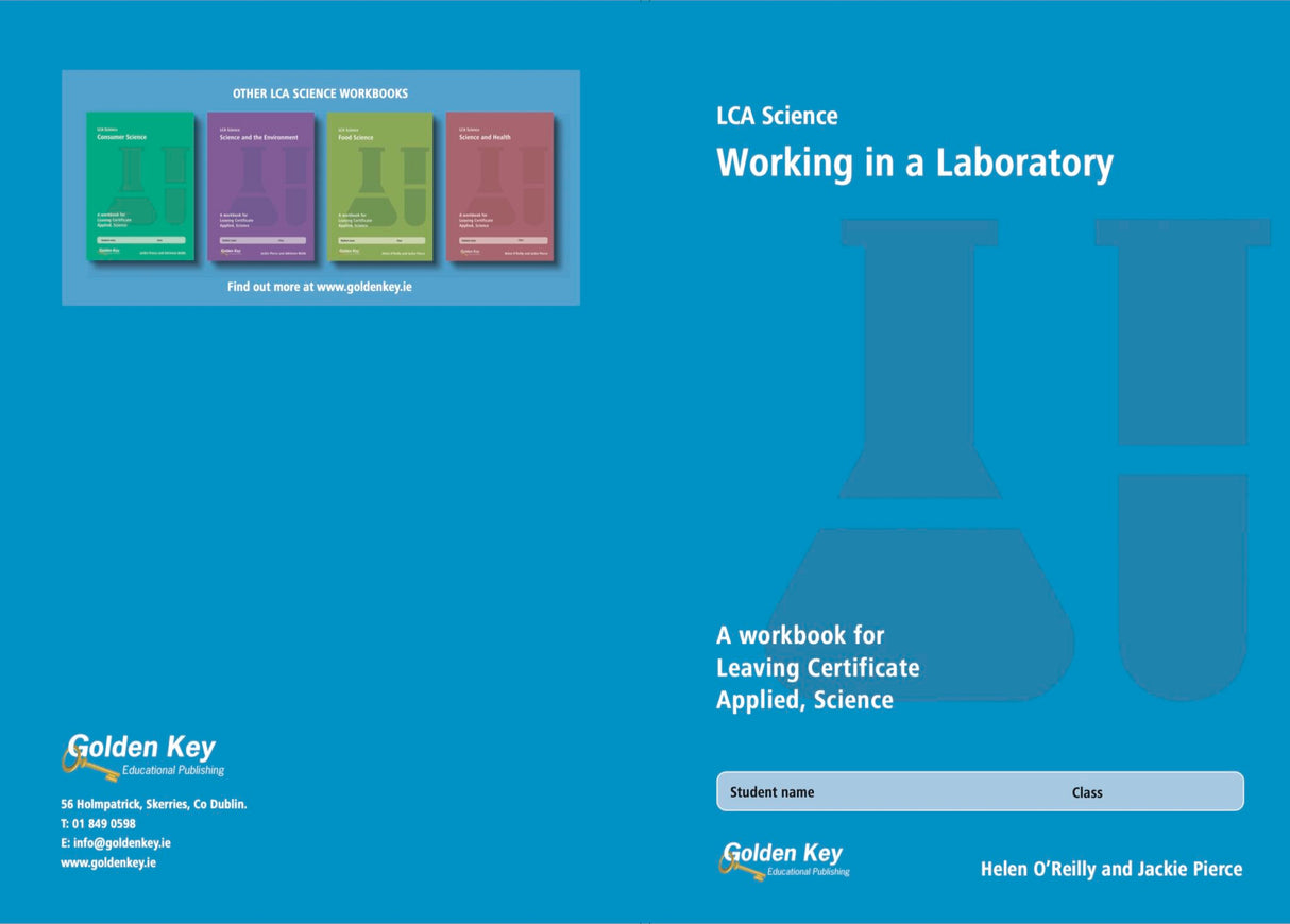 LCA Science - Working in a Laboratory by Golden Key on Schoolbooks.ie