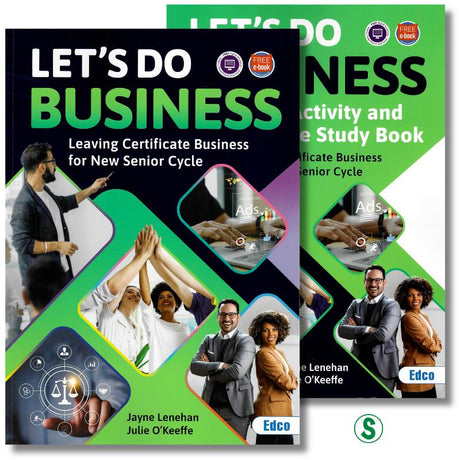 Let's Do Business - Textbook & Student Activity and Investigative Study Book - Set by Edco on Schoolbooks.ie