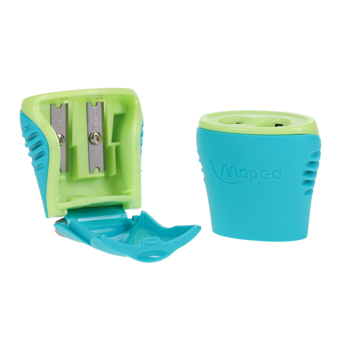 Maped - Twin Hole Pencil Sharpener with bin by Maped on Schoolbooks.ie