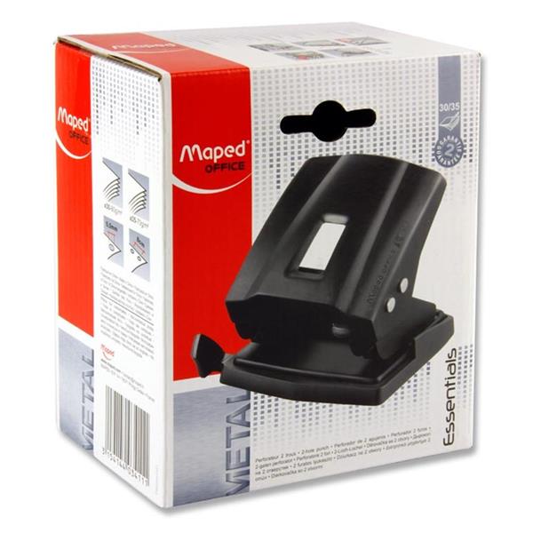 Maped - Essentials - 2 Hole Paper Punch - 30-35 Sheets by Maped on Schoolbooks.ie