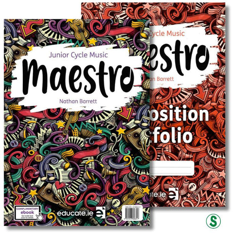 Maestro Textbook & Composition Portfolio by Educate.ie on Schoolbooks.ie