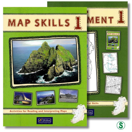 Map Skills 1 Pack - Fifth Class by CJ Fallon on Schoolbooks.ie