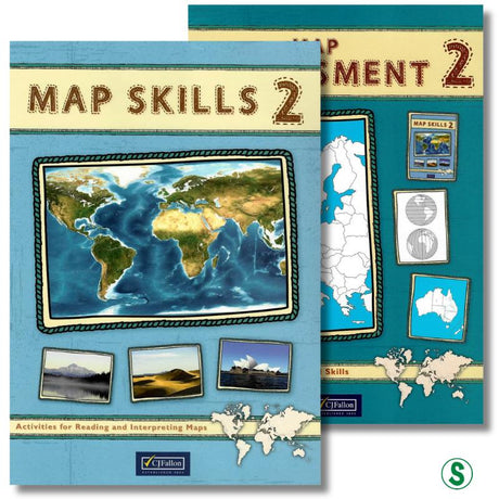 Map Skills 2 - Pack - Sixth Class by CJ Fallon on Schoolbooks.ie