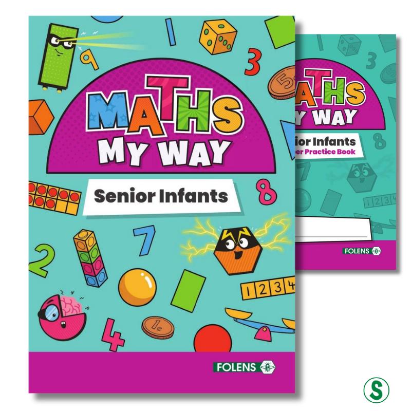 Maths My Way - Senior Infants - Textbook & Workbook Set by Folens on Schoolbooks.ie