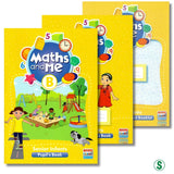 Maths and Me B - Pupils Book & Home School Links Book & Progress Assessment Booklet - Set - Senior Infants