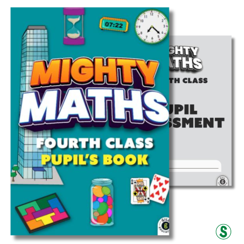 Mighty Maths - Pupil's Book & Assessment Book - Set - 4th Class
