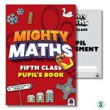 Mighty Maths - Pupils Book & Assessment Book - Set - 5th Class by Gill Education on Schoolbooks.ie