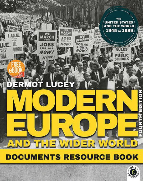 Modern Europe United States & The World 1945-1989 - Documents Resource Book Only - New / 4th Edition (2026) by Gill Education on Schoolbooks.ie