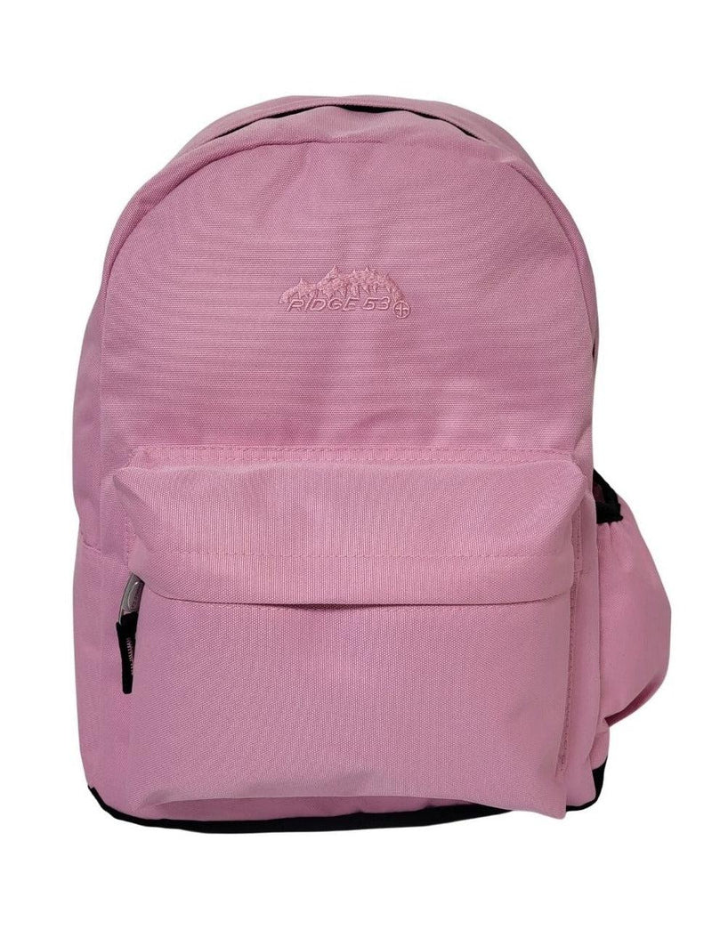 Ridge 53 - Morgan Backpack - Pastel Pink by Ridge 53 on Schoolbooks.ie