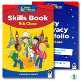 Over The Moon - 5th Class - Skills Book and My Literacy Portfolio Set by Gill Education on Schoolbooks.ie