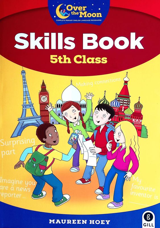 Over The Moon - 5th Class - Skills Book and My Literacy Portfolio Set by Gill Education on Schoolbooks.ie