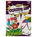 World of Colour - A4 Colouring Book - Colour Me - Word Games - 48 Page by World of Colour on Schoolbooks.ie