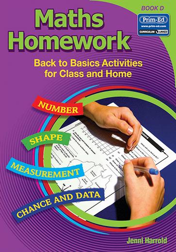 Maths Homework - Book D - 3rd Class by Prim-Ed Publishing on Schoolbooks.ie