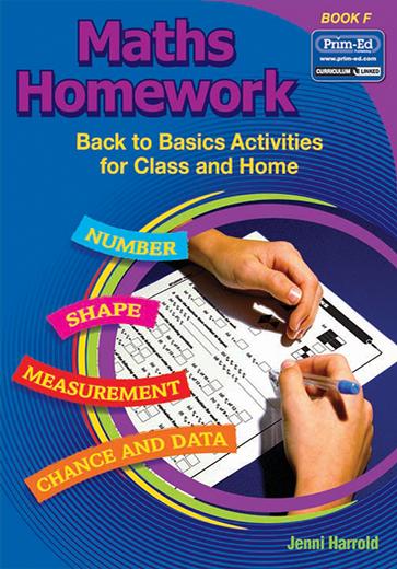 Maths Homework - Book F - 5th Class by Prim-Ed Publishing on Schoolbooks.ie