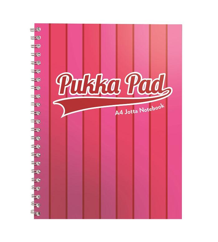 Pukka Pad - A4 Jotta Notebook - Vogue Pink - 200 Pages by Pukka Pad on Schoolbooks.ie