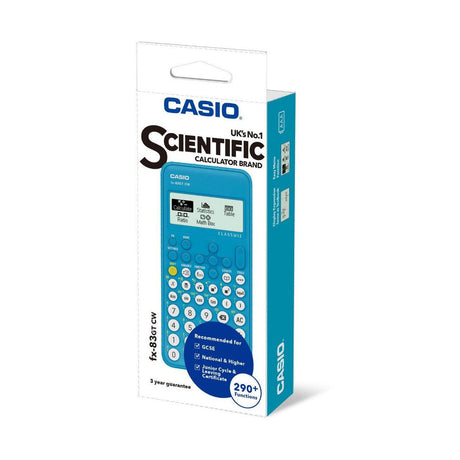Casio fx-83GTCW - Scientific Calculator - Classwiz - Blue by Casio on Schoolbooks.ie
