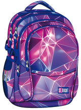 St.Right - Neon Party- 4 Compartment Backpack by St.Right on Schoolbooks.ie