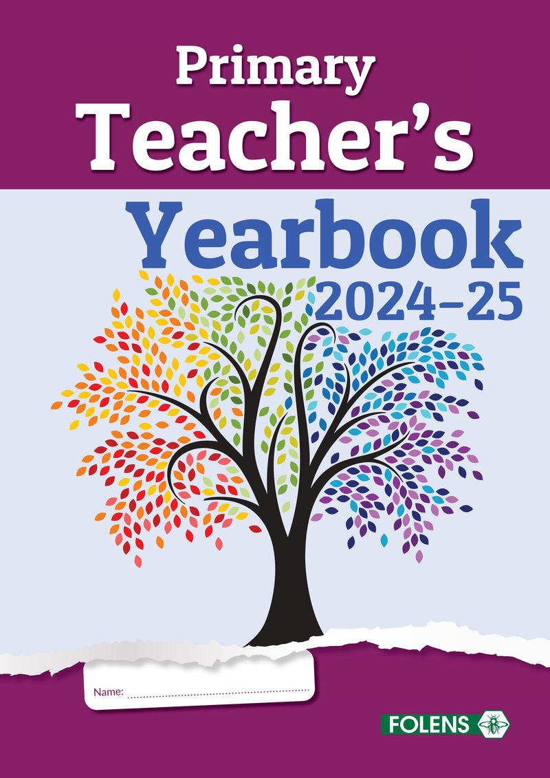 Primary Teacher's Yearbook 2024-2025 by Folens on Schoolbooks.ie