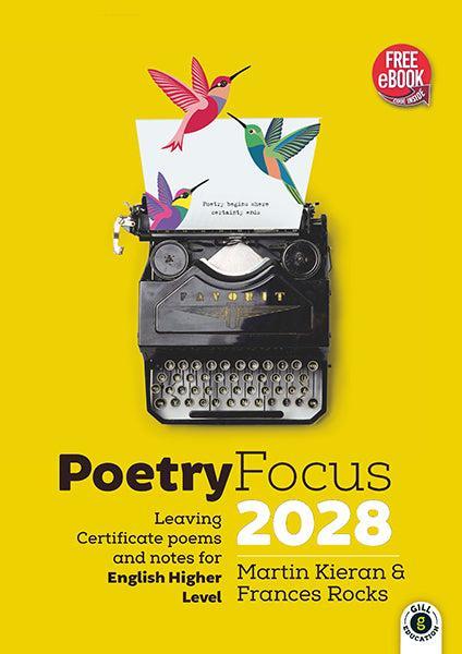 Poetry Focus 2028 by Gill Education on Schoolbooks.ie