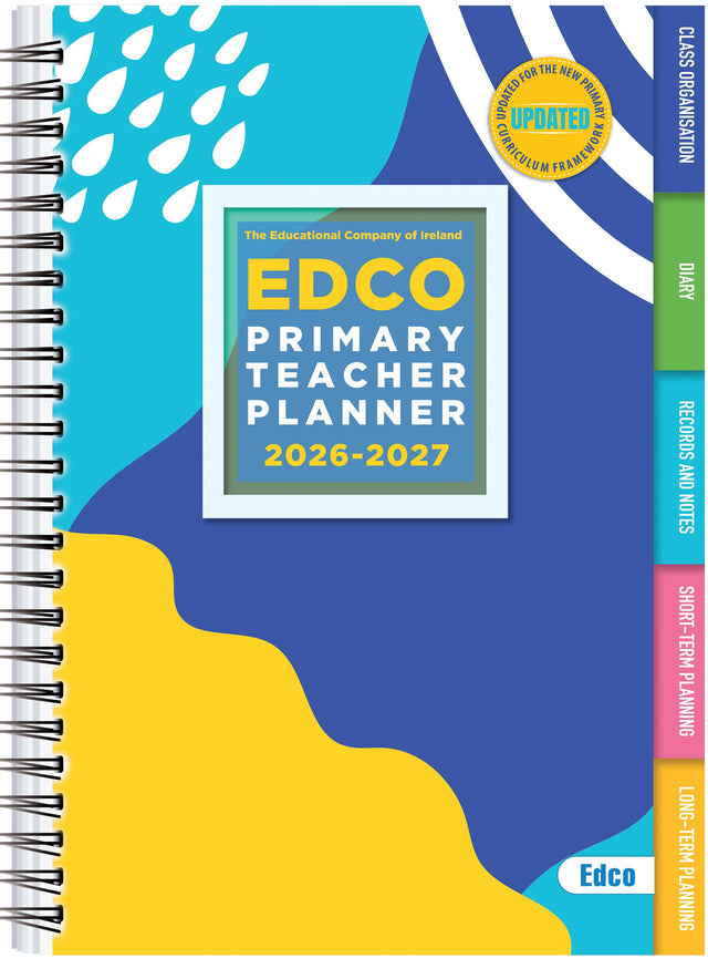 Edco Primary Teacher Planner 2026-2027 by Edco on Schoolbooks.ie