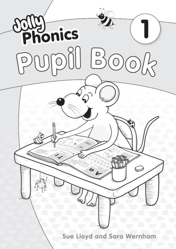 Jolly Phonics Pupil Book 1 - Black & White - 2nd / New Edition (2023) by Jolly Learning Ltd on Schoolbooks.ie