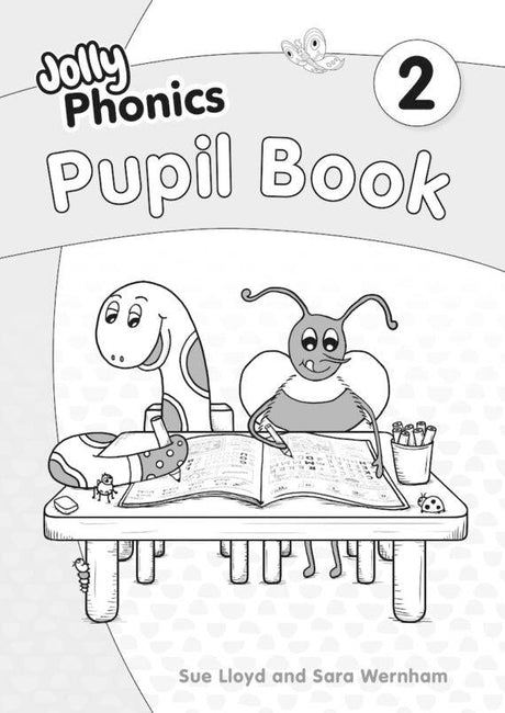 Jolly Phonics Pupil Book 2 - Black & White - 2nd / New Edition (2023) by Jolly Learning Ltd on Schoolbooks.ie