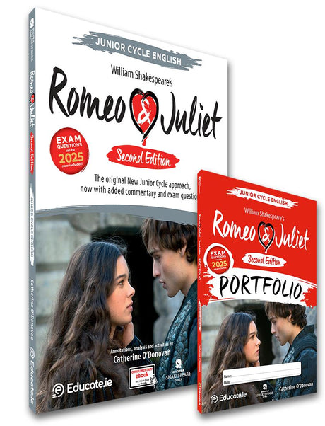 Romeo & Juliet - Play Text & Portfolio Book - Set - 3rd / New Edition (2026) by Educate.ie on Schoolbooks.ie