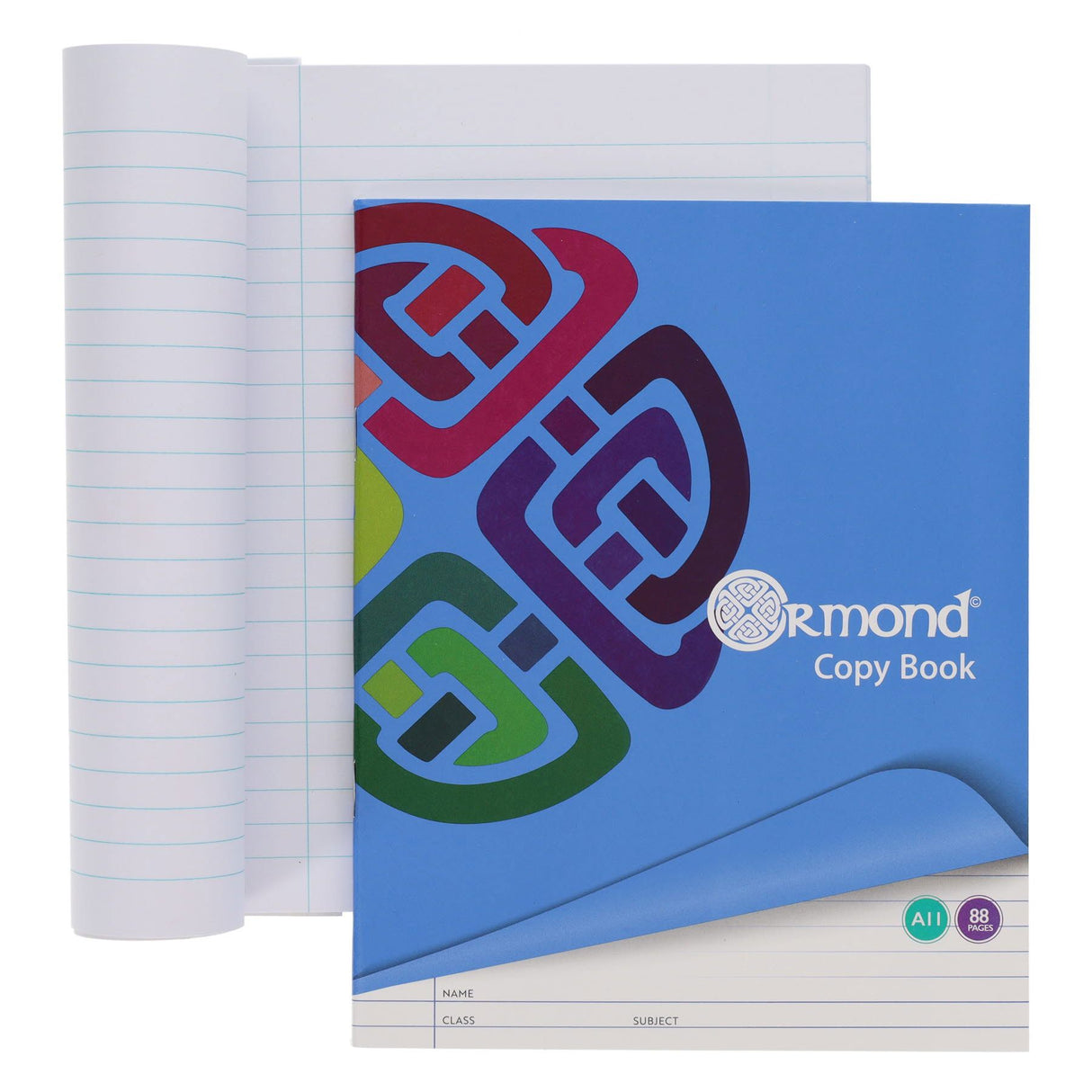 Exercise Copy - A11 - 88 Page - Pack of 10 by Ormond on Schoolbooks.ie