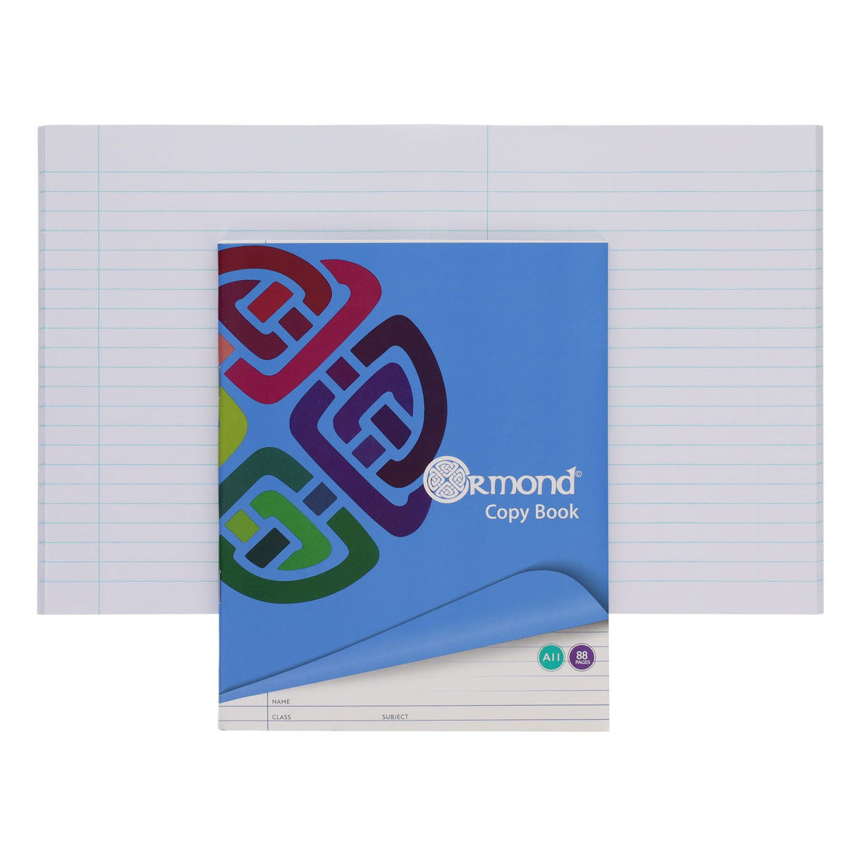 Exercise Copy - A11 - 88 Page - Pack of 10 by Ormond on Schoolbooks.ie