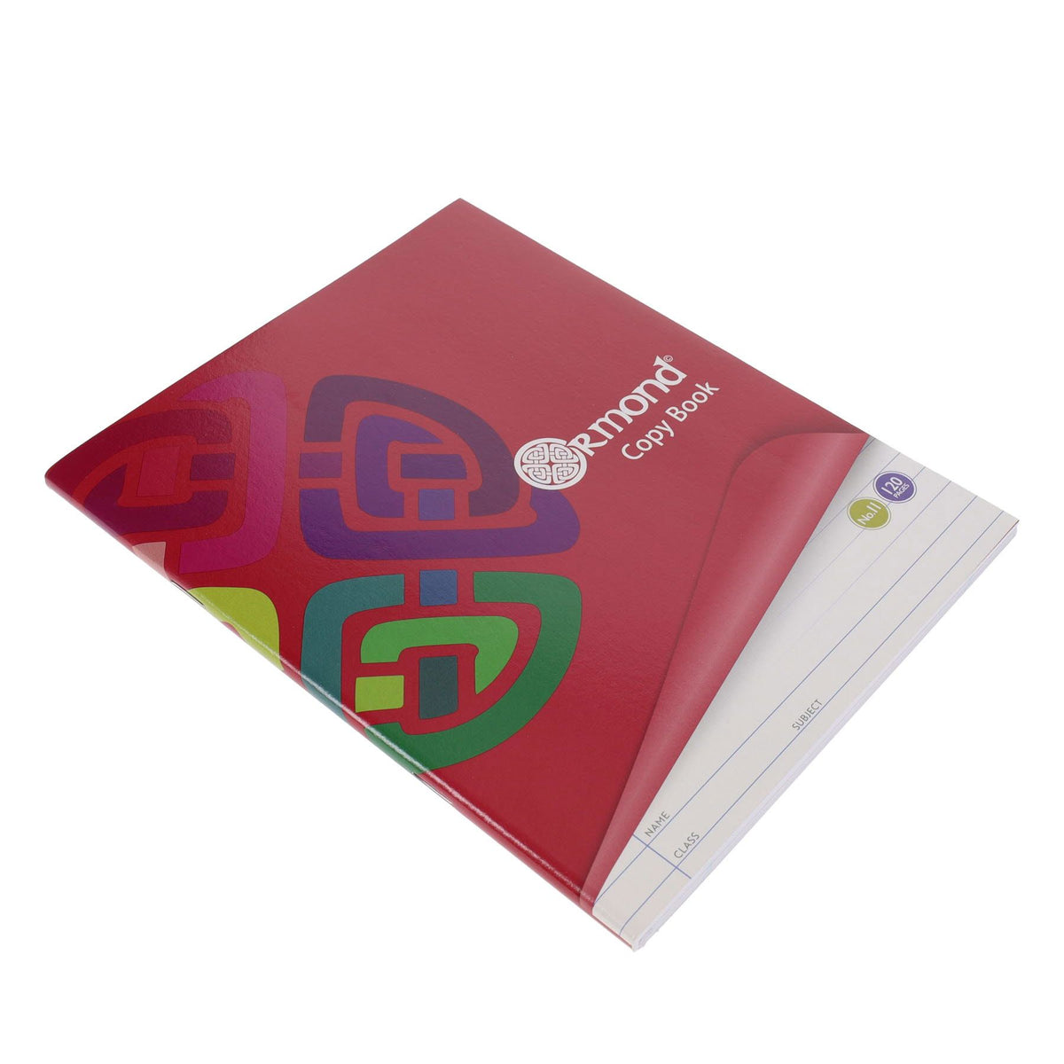 Exercise Copy Ormond - Exercise Copy - No. 11 - 120 Page - Pack of 10 – Schoolbooks.ie