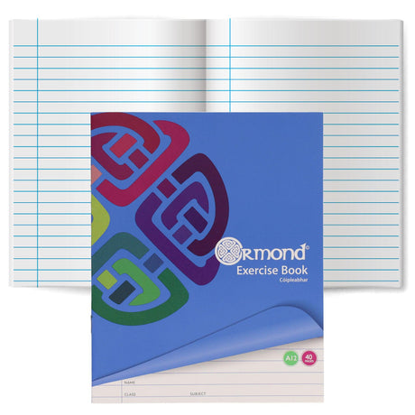 Ormond - Exercise Book - 40 Page - A12 by Ormond on Schoolbooks.ie