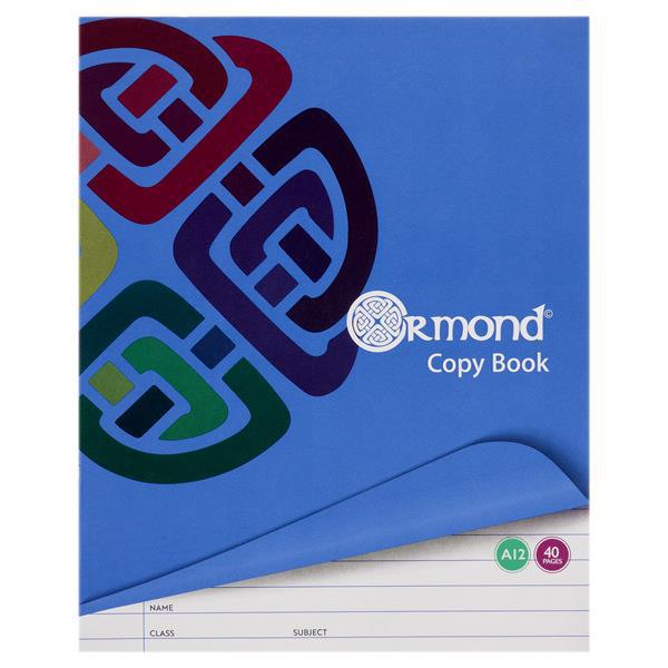 Ormond - Exercise Book - 40 Page - A12 by Ormond on Schoolbooks.ie