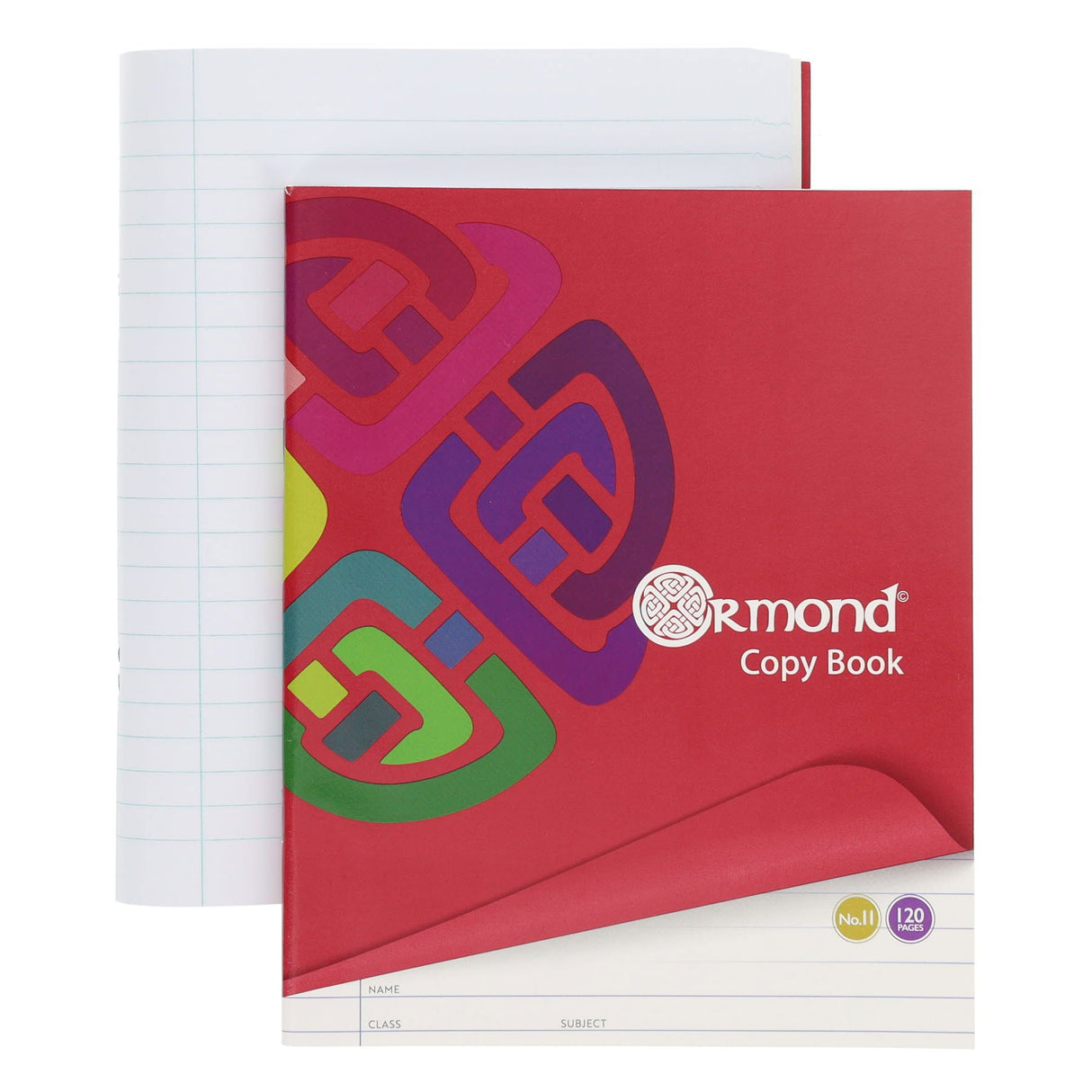 Ormond - 120 Page No.11 Copy Books - Pack of 5 by Ormond on Schoolbooks.ie