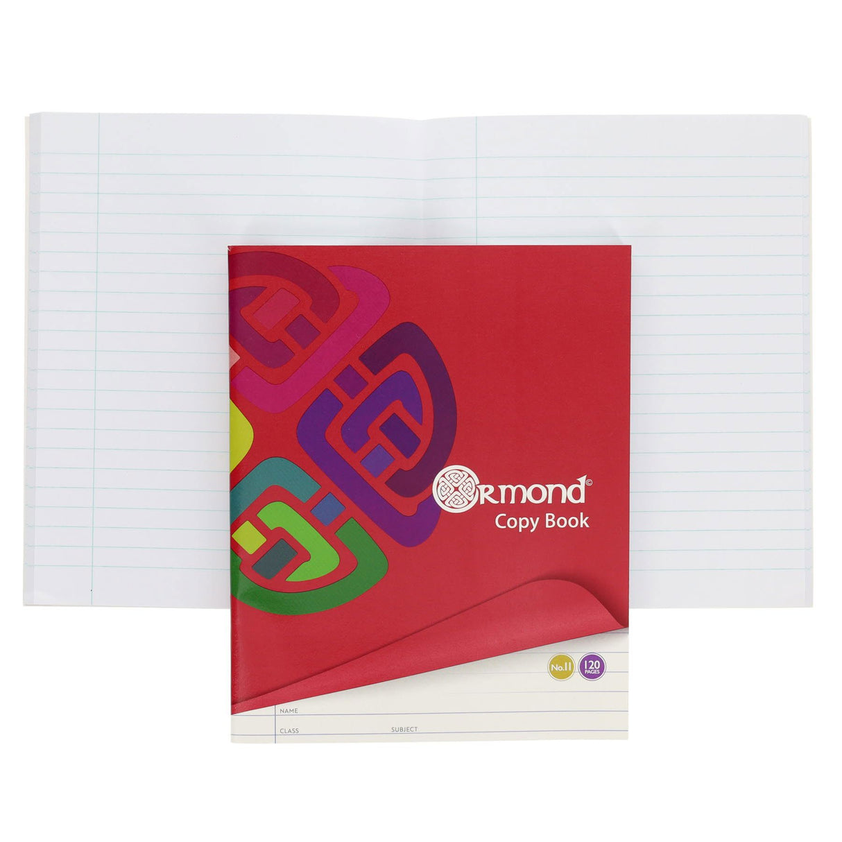 Ormond - 120 Page No.11 Copy Books - Pack of 5 by Ormond on Schoolbooks.ie