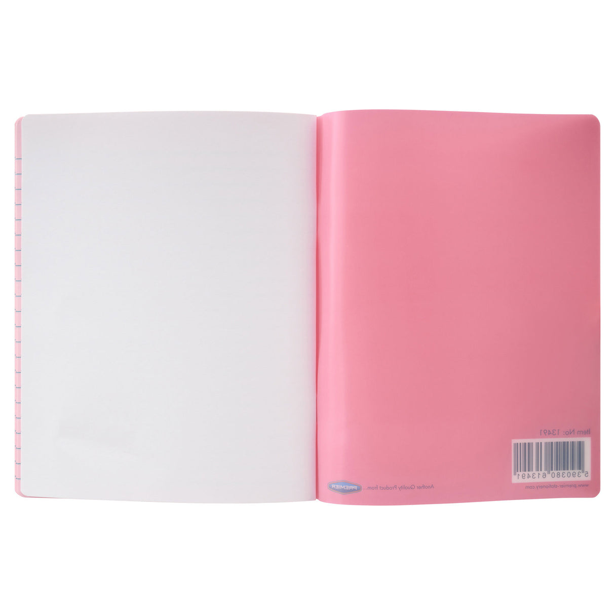 Ormond A11 88 Page Durable Cover - Visual Memory Aid - Copy Book - Pink by Ormond on Schoolbooks.ie