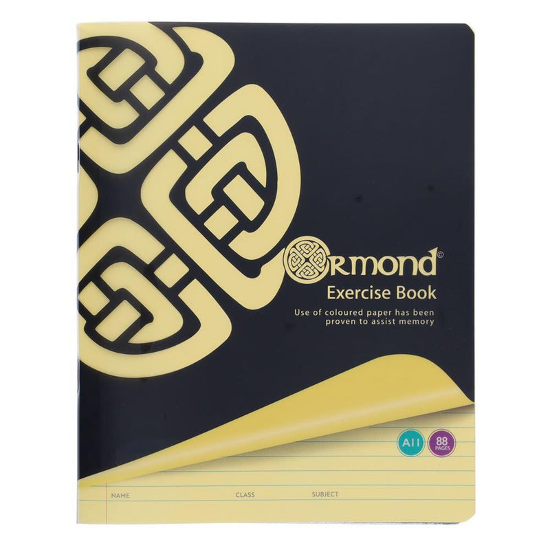 Ormond A11 88pg VMA - Yellow by Ormond on Schoolbooks.ie
