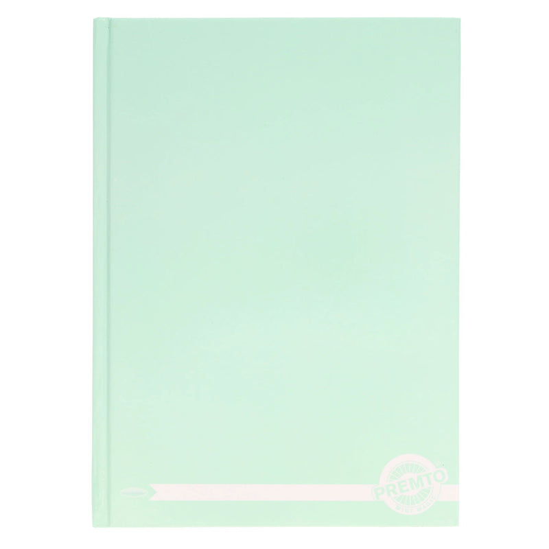 Premto Pastel - A4 160 Page Hardcover Notebooks - Pack of 5 by Premto on Schoolbooks.ie